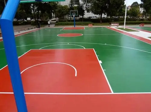 荣昌球场地面翻新,裂缝修重要性